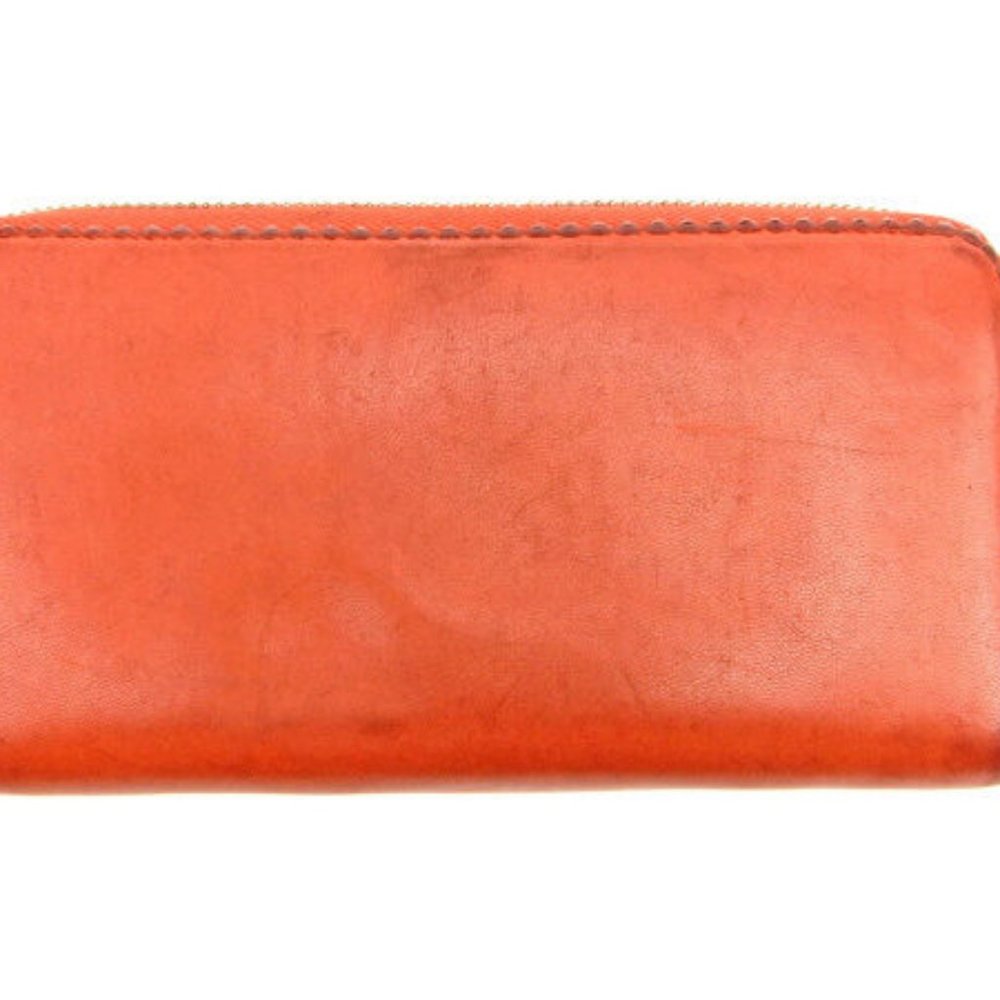 Loewe Wallet Purse Monogram Mini Agenda Red Woman unisex Authentic Used Y6596 - Picture 4 of 6